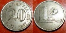 馬來西亞 Malaysia 20 元 RINGGIT 令吉 UNC 全新 紙鈔 x1 歷史價格詳細信息