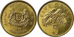 【全球郵幣】新加坡 2005 50 CENTS 50分 SINGAPORE 罕見年份 歷史價格詳細信息