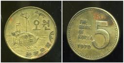 【全球郵幣】 South Korea南韓 韓國 1985年 10 Won 鎳幣AU 歷史價格詳細信息