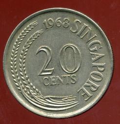 【全球郵幣】新加坡 1968年10C SINGAPORE coin AU 歷史價格詳細信息