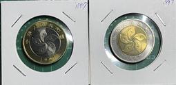 香港1997年2元 貳圓錢幣 歷史價格詳細信息