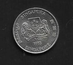 新加坡 1985 SINGAPORE - 5 CENTS 銅幣-037 歷史價格詳細信息