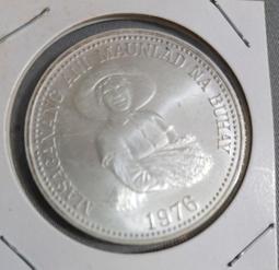 菲律賓銀幣。1907年美屬菲律賓1比索銀幣，打鐵女神銀幣，正20084 歷史價格詳細信息