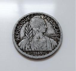 法屬印度支那20分鎳幣24mm30193 歷史價格詳細信息