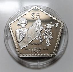 稀少 1999年 Australia 澳洲 伊莉莎白 二世 笑翠鳥 1 OZ. 999 SILVER 銀幣 盒裝 原封幣 歷史價格詳細信息