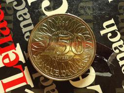 【麟雅堂】黎巴嫩1996年250-Livres銅幣，全新《KM 36》 價格比較,價格查詢,歷史價格詳細信息