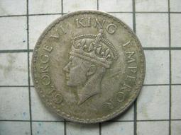 JA011 印度1942年 喬治 1Rupee盧比銀幣 如圖 歷史價格詳細信息