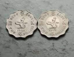 【錢幣】HONG KONG (香港)，  壹圓 ， K43 ， 1980 ，品相極美 XF 國際#19042760 歷史價格詳細信息