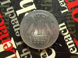 【麟雅堂】印度1995(B)年２-Rupee鎳幣，全新《KM 121.4》 歷史價格詳細信息