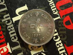 香港 1987年 1毫  鎳黃銅幣  品相如圖  E302 歷史價格詳細信息