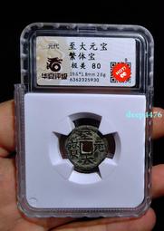 至大通寶 代錢幣，滿綠銹原狀態極美品15783 歷史價格詳細信息