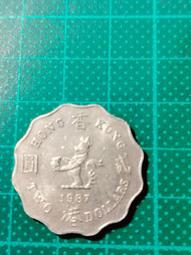 香港 1987年 1毫  鎳黃銅幣  品相如圖  E302 歷史價格詳細信息