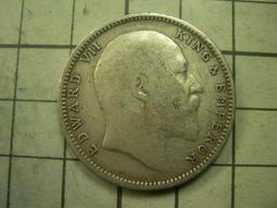 英屬印度1907年1盧比銀幣15194 歷史價格詳細信息