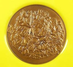 DA094 平成8年1996年《櫻花季の雅樂》造幣局製銅章 盒裝 歷史價格詳細信息