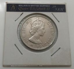 英屬馬來西亞 婆羅洲 1959年1 流通好品 歷史見證 設273 歷史價格詳細信息