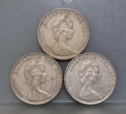 香港1980年尖冠一毫,特年流通美品,曾經香港大珍,兩三萬一40896 歷史價格詳細信息