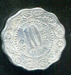【硬幣】India (印度), 10 Rupee , K400 , 2011 #211715 品相95新AU+ 歷史價格詳細信息