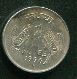 【硬幣】India (印度), 1 Rupee , K92.2 , 2004 #211584 品相9新AU 歷史價格詳細信息