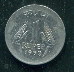 【硬幣】India (印度), 1 Rupee , K78.2 , 1976 #211563 品相9新AU 歷史價格詳細信息