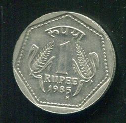 【硬幣】India (印度), 1 Rupee , K78.2 , 1976 #211563 品相9新AU 歷史價格詳細信息