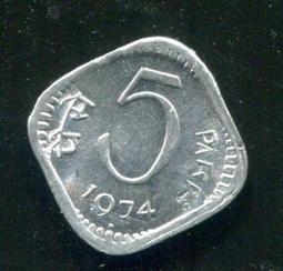 【變體幣】India (印度), 2 Rupee , K395 弱打 , 2015 #211643 品相9新AU 歷史價格詳細信息