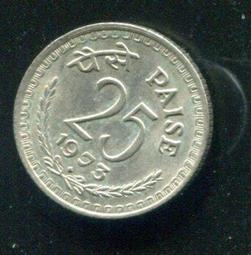 【硬幣】India (印度), 25 Paise , K49.1 , 1985 #211544 品相極美上XF+ 歷史價格詳細信息