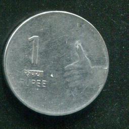 【硬幣】India (印度), 1 Rupee , K394 , 2016 #211601 品相9新AU 歷史價格詳細信息