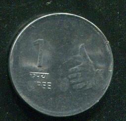 【硬幣】India (印度), 1 Rupee , K78.2 , 1976 #211563 品相9新AU 歷史價格詳細信息