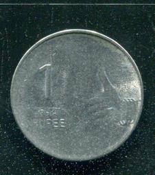 【硬幣】India (印度), 1 Rupee , K78.2 , 1976 #211563 品相9新AU 歷史價格詳細信息