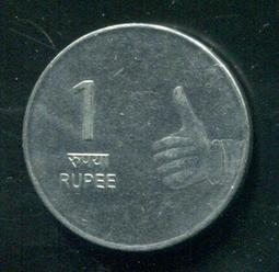 【硬幣】India (印度), 1 Rupee , K78.2 , 1976 #211563 品相9新AU 歷史價格詳細信息