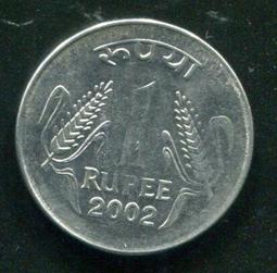 【硬幣】India (印度), 1 Rupee , K78.2 , 1976 #211563 品相9新AU 歷史價格詳細信息