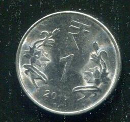 【硬幣】India (印度), 1 Rupee , K78.2 , 1976 #211563 品相9新AU 歷史價格詳細信息