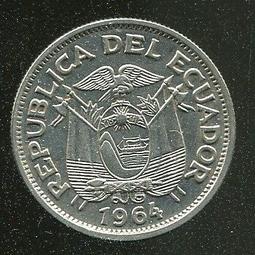 ECUADOR（厄瓜多爾硬幣），50-SUCRE，K93，1991，品相全新UNC 歷史價格詳細信息