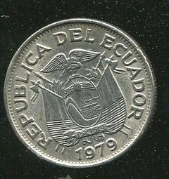 ECUADOR（厄瓜多爾硬幣），50-SUCRE，K93，1991，品相全新UNC 歷史價格詳細信息