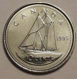 【全球郵幣】加拿大CANADA 1995 5cents 5分單枚價AU 歷史價格詳細信息