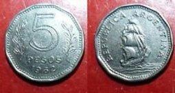 【全球郵幣】阿根廷1924年 ARGENTINA 10 CENTAVOS ,已沒流通,稀有AU 歷史價格詳細信息