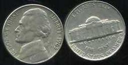 【全球硬幣】USA美國1958 美金年5分 FIVE CENTS 湯馬斯&middot;傑佛遜總統 歷史價格詳細信息