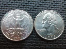 【全球郵幣】美國USA 25分,1/4元,1974年 QUARTER DOLLAR 華盛頓總統 歷史價格詳細信息