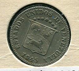 委內瑞拉 VENEZUELA 5 BOLIVARES 歷史價格詳細信息