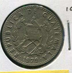 【錢幣】Guatemala(瓜地馬拉硬幣)，1 Centavo，K260，1963，品相美 VF國際#19051119 歷史價格詳細信息