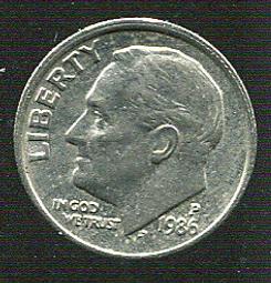 【錢幣】United States(美國)，10-CENT，2012D，羅斯福，品相9新AU #1907247 歷史價格詳細信息