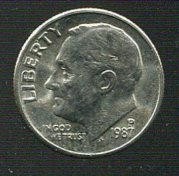 【錢幣】United States(美國)，10-CENT，2012D，羅斯福，品相9新AU #1907247 歷史價格詳細信息