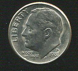 【錢幣】United States(美國)，10-CENT，2012D，羅斯福，品相9新AU #1907247 歷史價格詳細信息