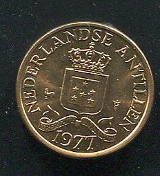 【錢幣】 NETH. ANTILLES (荷屬安地列斯)， 25-CENT , K11 , 1975 ,品相極美XF#202358 歷史價格詳細信息