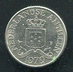 【錢幣】 NETH. ANTILLES (荷屬安地列斯)， 25-CENT , K11 , 1975 ,品相極美XF#202358 歷史價格詳細信息