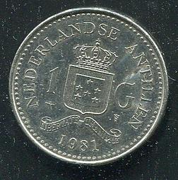 【錢幣】 NETH. ANTILLES (荷屬安地列斯)， 25-CENT , K11 , 1975 ,品相極美XF#202358 歷史價格詳細信息