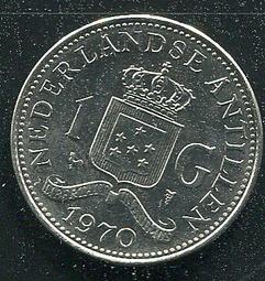 【錢幣】 NETH. ANTILLES (荷屬安地列斯)， 25-CENT , K11 , 1975 ,品相極美XF#202358 歷史價格詳細信息