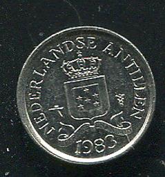 【錢幣】 NETH. ANTILLES (荷屬安地列斯)， 25-CENT , K11 , 1975 ,品相極美XF#202358 歷史價格詳細信息