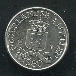 【錢幣】 NETH. ANTILLES (荷屬安地列斯)， 25-CENT , K11 , 1975 ,品相極美XF#202358 歷史價格詳細信息