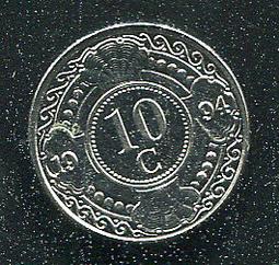 【錢幣】 NETH. ANTILLES (荷屬安地列斯)， 25-CENT , K11 , 1975 ,品相極美XF#202358 歷史價格詳細信息